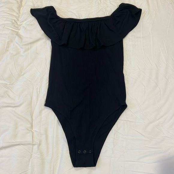 Abercrombie and Fitch Ribbed Bodysuit - Picture 1 of 4